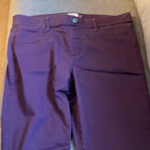Womens SO plum jeans
